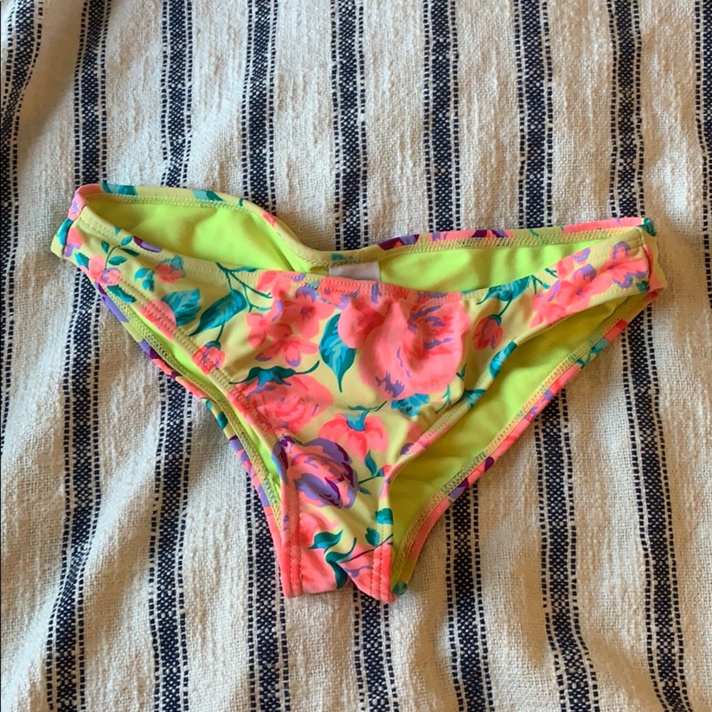 Xhilaration neon bathing suit bottom